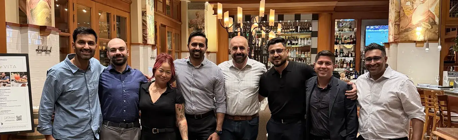Members of the CWX team standing together